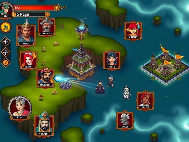 Bhima S Grand Skirmish character selection screen